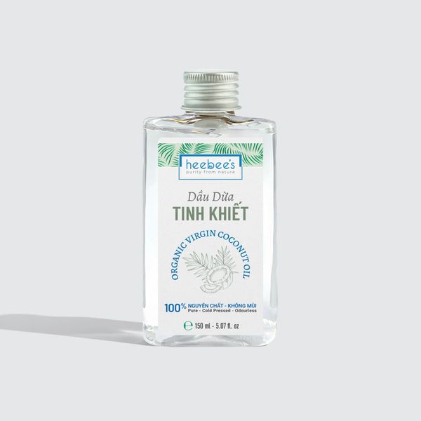Dầu Dừa Tinh Khiết Thuần Chay Không Mùi Giúp Da Mặt Mềm Mịn Và Trẻ Hoá 50/150ML