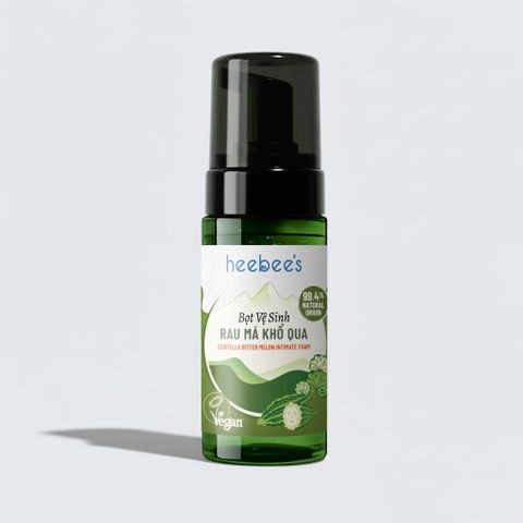 Bọt Vệ Sinh Rau Má Khổ Qua Rừng Thuần Chay Làm Sạch Khuẩn, Kháng Viêm, Khử Mùi 100ML