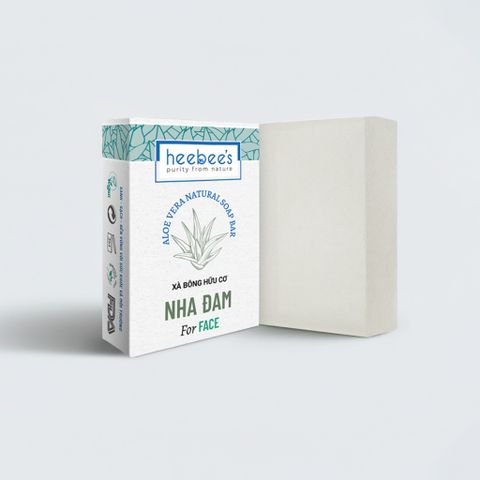 Xà Bông Rửa Mặt Thuần Chay Nha Đam Dưỡng Ẩm, Chống Lão Hóa 100Gram