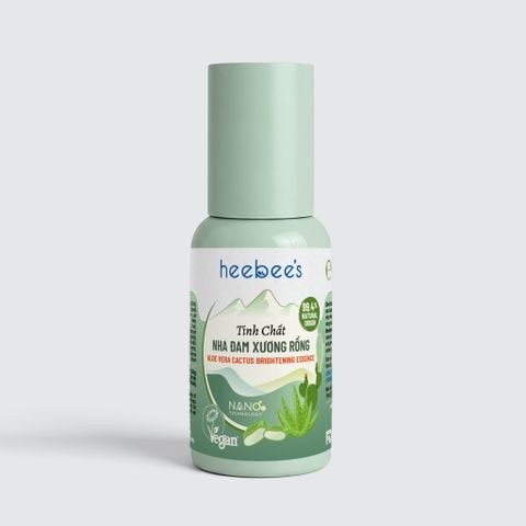 Tinh Chất Nha Đam Xương Rồng Trẻ Hóa Da Heebee's: Dưỡng Trắng - Se Khít Lỗ Chân Lông 38ml