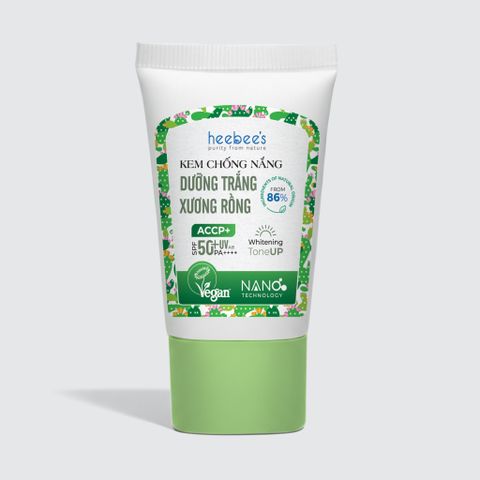 Kem Chống Nắng Thuần Chay Dưỡng Trắng Da Xương Rồng 30ML