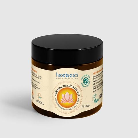 Muối Xông Trị Liệu & Làm Đẹp Thải Độc, Thanh Lọc, Khử Khuẩn - 100Gram