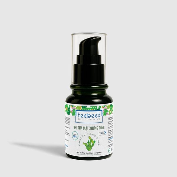 Gel Rửa Mặt Xương Rồng Sạch Dịu Nhẹ - Ẩm Mượt - Sáng Trắng Da 110ML