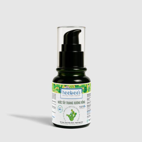 Nước Tẩy Trang Xương Rồng Thuần Chay Sạch Dầu Nhờn, Ngăn Ngừa Mụn 110ML