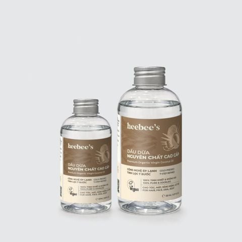 Dầu Dừa Nguyên Chất Thuần Chay Không Mùi Giúp Da Mặt Mềm Mịn Và Trẻ Hoá 50/150ML