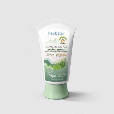 [NEW] KEM CHỐNG NẮNG DƯỠNG TRẮNG XƯƠNG RỒNG 40ML