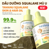 Dầu Dưỡng Thuần Chay Squalane Mù U Cấp Ẩm - Căng Bóng - Mờ Thâm Nám - Phục Hồi Da Và Tóc 20ML