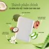 Xà Bông Rửa Mặt Thuần Chay Nha Đam Dưỡng Ẩm, Chống Lão Hóa Heebee  Aloe Vera Natural Soap Bar 100Gram