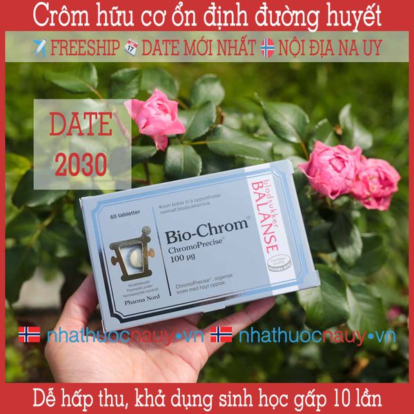 Crôm hữu cơ ổn định đường huyết | Pharma Nord Bio-Chrom