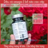  Dầu cá bổ não Nycoplus Omega-3 Hjerne 