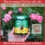  Dầu cá hàm lượng cao Möller's Pharma Omega-3 Høykonsentrert 