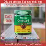  Dầu cá hàm lượng cao Möller's Pharma Omega-3 Høykonsentrert 