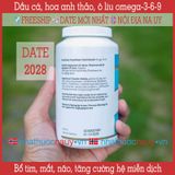  Dầu cá, hoa anh thảo Omega 3-6-9 | Fitness Pharma 