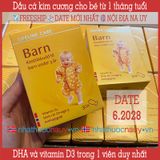  Dầu cá kim cương | DHA và vitamin D3 cho bé từ 1 tháng tuổi | Lifeline Care Barn 