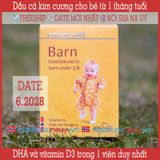  Dầu cá kim cương | DHA và vitamin D3 cho bé từ 1 tháng tuổi | Lifeline Care Barn 