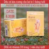  Dầu cá kim cương | DHA và vitamin D3 cho bé từ 1 tháng tuổi | Lifeline Care Barn 