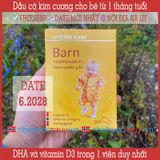  Dầu cá kim cương | DHA và vitamin D3 cho bé từ 1 tháng tuổi | Lifeline Care Barn 