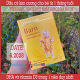  Dầu cá kim cương | DHA và vitamin D3 cho bé từ 1 tháng tuổi | Lifeline Care Barn 
