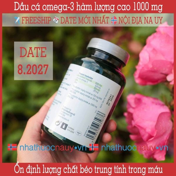 Nycoplus Høykonsentrert Omega-3 | Dầu cá omega-3 Na Uy hàm lượng cao
