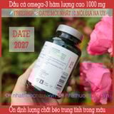  Dầu cá omega-3 hàm lượng cao | Nycoplus Høykonsentrert Omega-3 1000 mg 