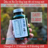  Dầu cá tổng hợp omega-3, vitamin và khoáng chất | Nycoplus Omega-3 Multi 
