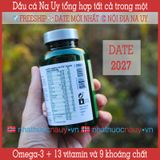  Dầu cá tổng hợp omega-3, vitamin và khoáng chất | Nycoplus Omega-3 Multi 