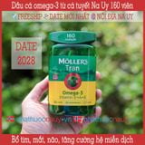  Dầu cá tuyết Na Uy 160 viên | Möller’s Trankapsler 