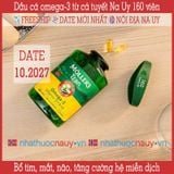  Dầu cá tuyết Na Uy 160 viên | Möller’s Trankapsler 