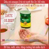  Dầu cá tuyết Na Uy 160 viên | Möller’s Trankapsler 