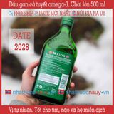  Dầu gan cá tuyết vị tự nhiên | Möller’s Tran naturell | Chai lớn 500 ml 