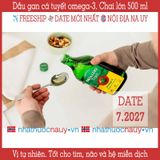  Dầu gan cá tuyết vị tự nhiên | Möller’s Tran naturell 500 ml 