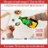  Dầu gan cá tuyết vị tự nhiên | Möller’s Tran naturell | Chai lớn 500 ml 