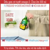 Dầu gan cá tuyết vị tự nhiên | Möller’s Tran naturell | Chai lớn 500 ml 