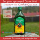  Dầu gan cá tuyết vị tự nhiên | Möller’s Tran naturell 500 ml 