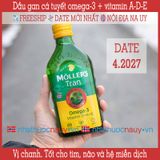  Dầu gan cá tuyết vị chanh | Möller’s Tran sitron 