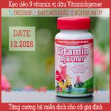  Kẹo gấu vitamin Vitaminbjørner vị dâu 
