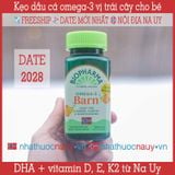  Dầu cá omega-3 và vitamin vị trái cây cho bé | Biopharma Trippel Omega-3 Barn 