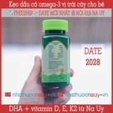  Dầu cá omega-3 và vitamin vị trái cây cho bé | Biopharma Trippel Omega-3 Barn 