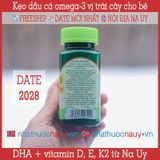  Dầu cá omega-3 và vitamin vị trái cây cho bé | Biopharma Trippel Omega-3 Barn 
