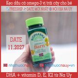  Dầu cá omega-3 và vitamin vị trái cây cho bé | Biopharma Trippel Omega-3 Barn 