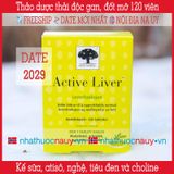  Viên uống thảo dược thải độc gan Active Liver 120 viên 