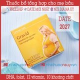  Thuốc bổ tổng hợp cho phụ nữ đang mang thai | Lifeline Care Gravid 