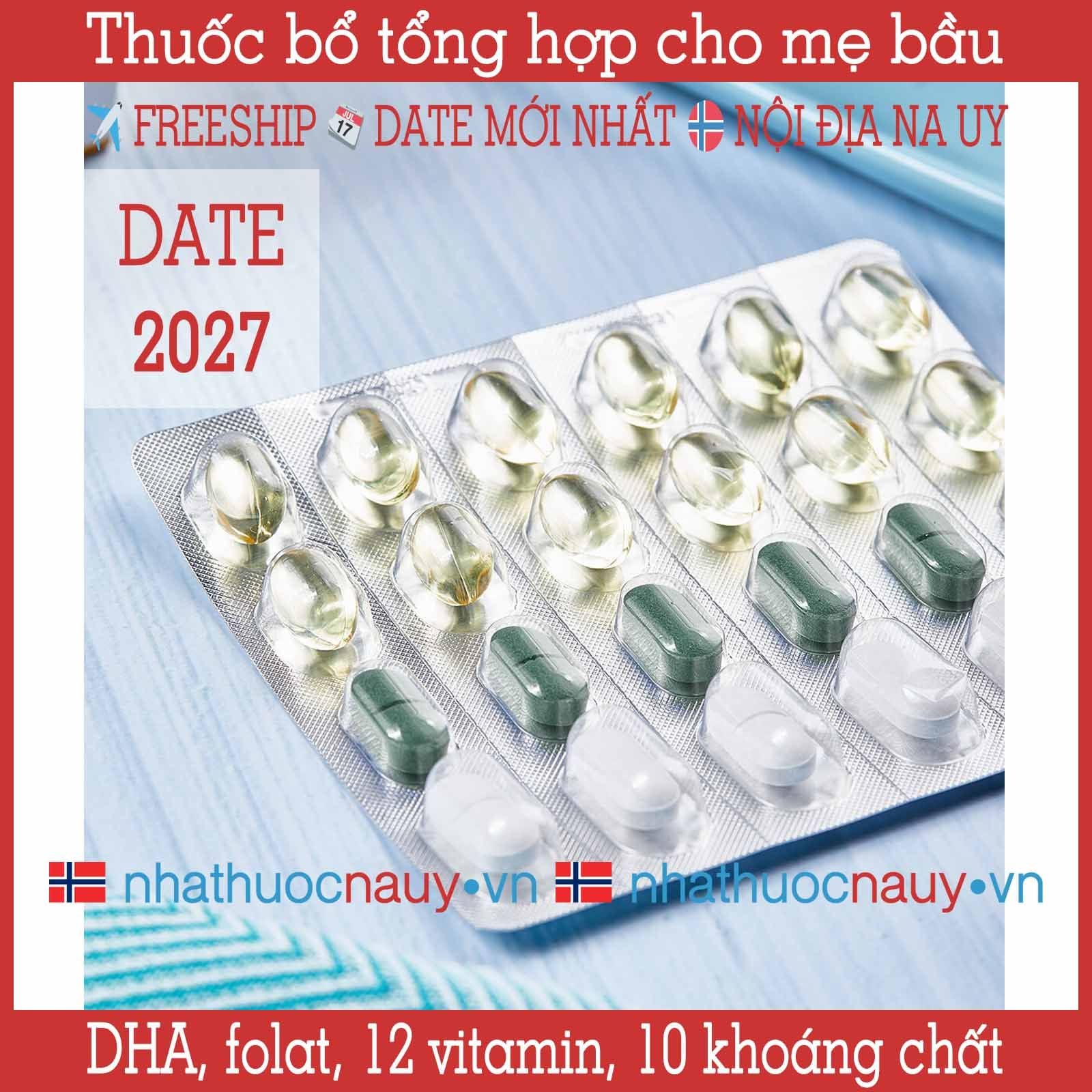  Thuốc bổ tổng hợp cho phụ nữ đang mang thai | Lifeline Care Gravid 