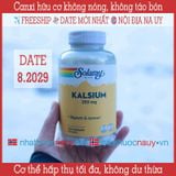  Canxi hữu cơ Solaray Kalsium 