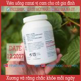  Viên uống canxi vị cam | Nycoplus Calcium 500 mg 