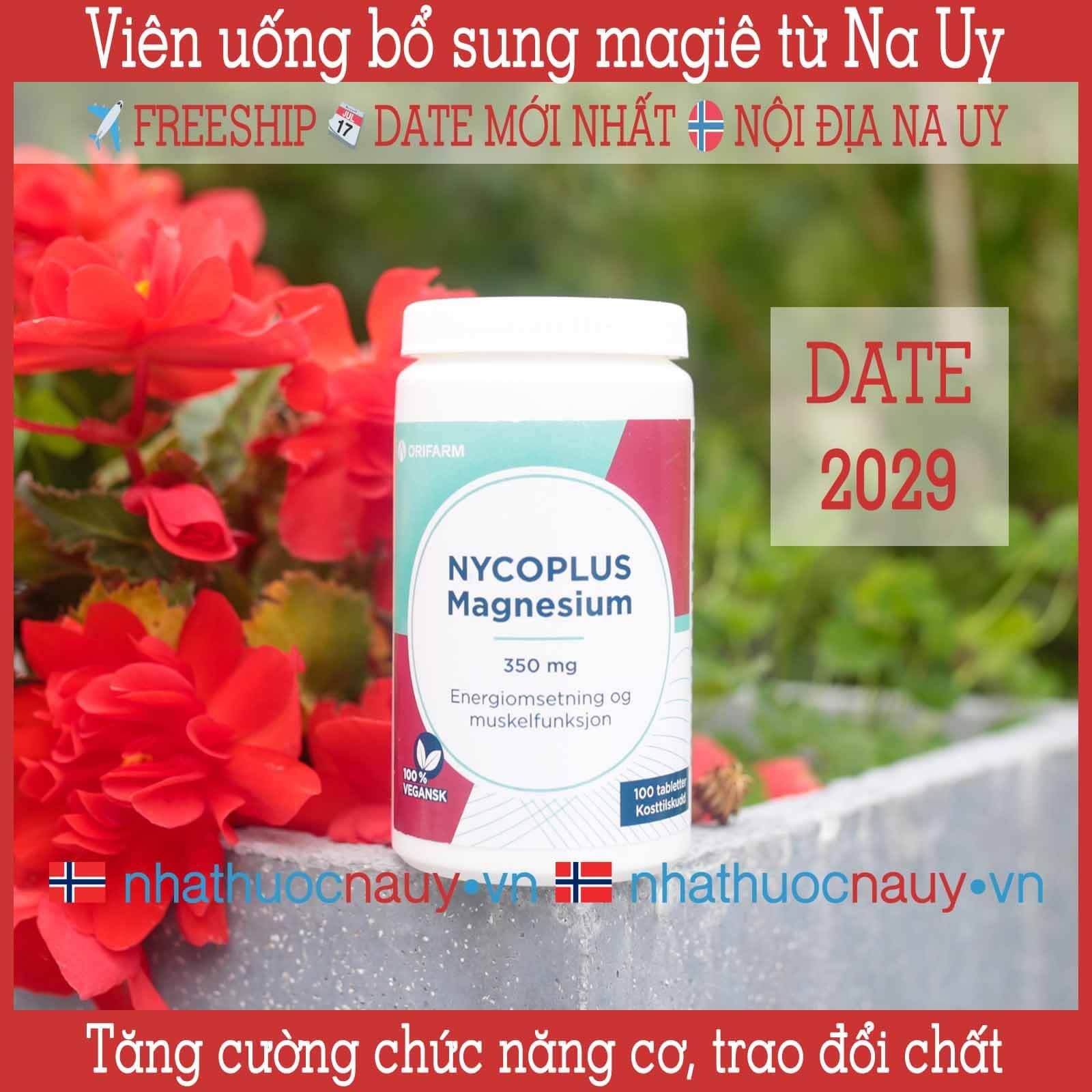  Viên uống magiê Nycoplus Magnesium 