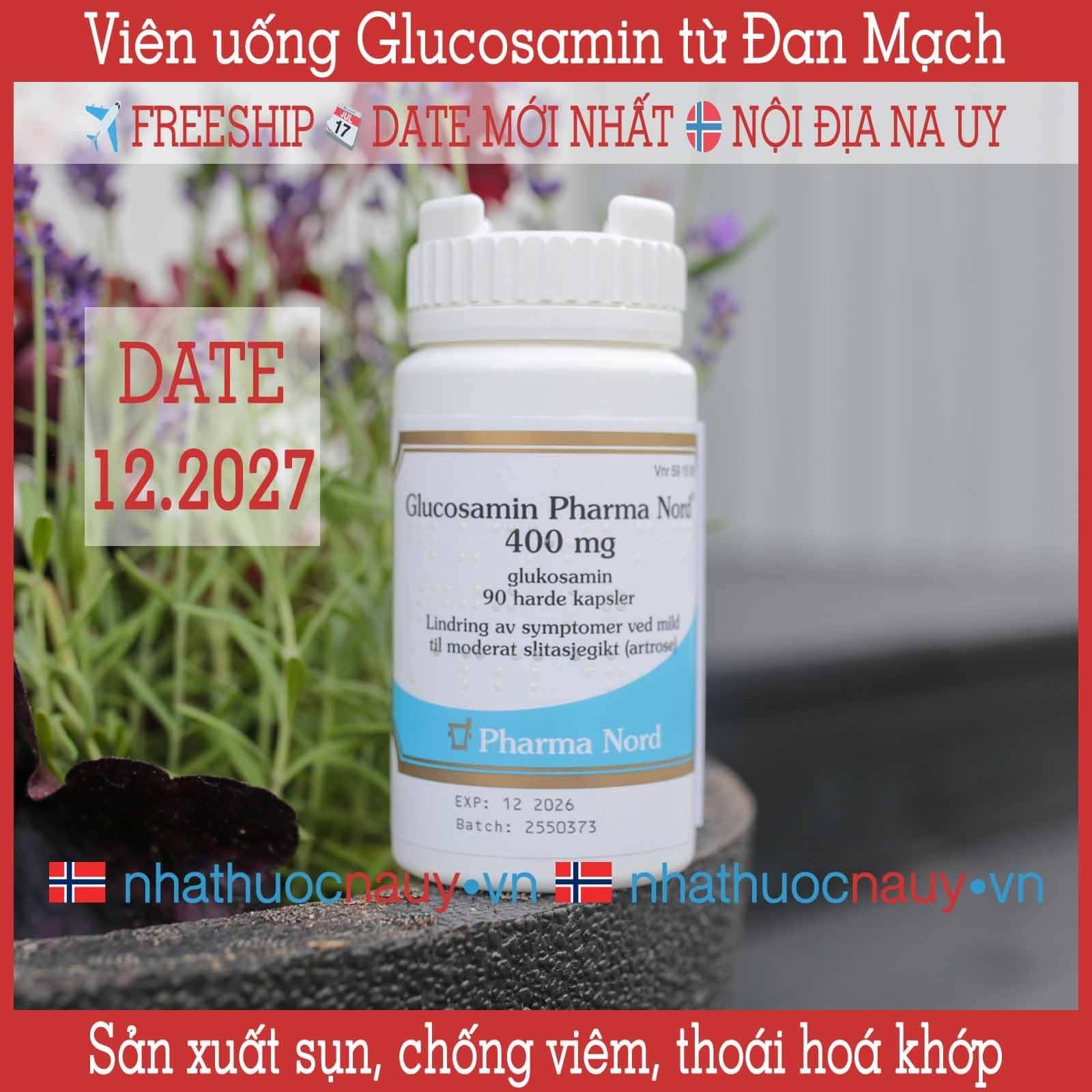  Glucosamin giảm đau khớp 