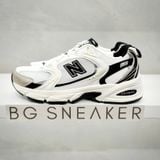  Giày New Balance 530 White & Light Gold Metallic MR530TC 
