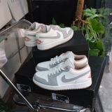  Giày Nike Air Jordan 1 Low ‘Red College Grey’ 553558-169 