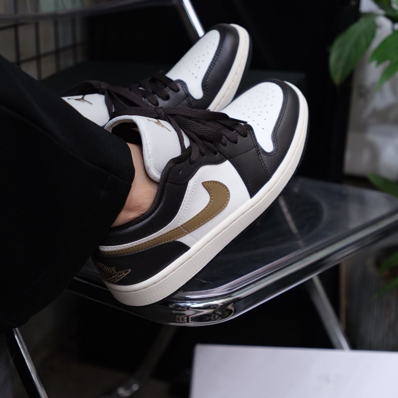  Giày Nike Air Jordan 1 Low Wmns Shadow Brown DC0774-200 
